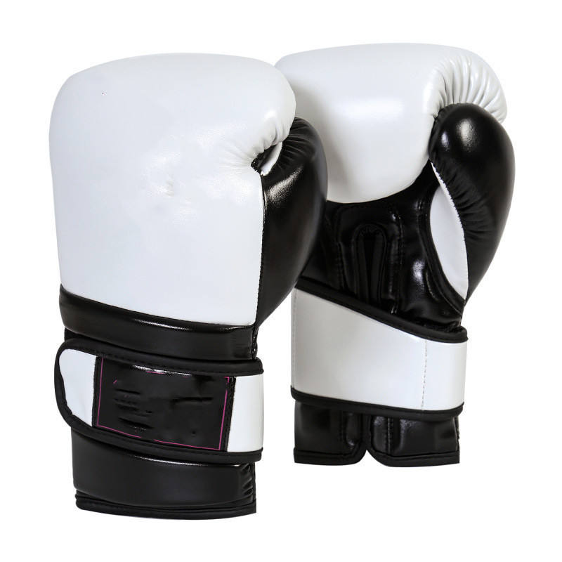 White & Black Boxing Gloves